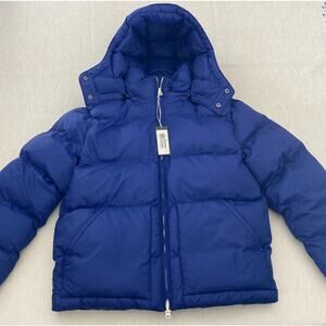 Alpine Design 1962 Puffer Jacket Mens Medium Space Blue Water Repellent NWT